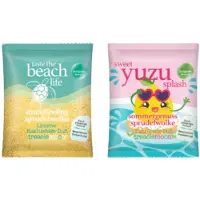 Treaclemoon Zomer Bubbelbad - Sprudelwolke | 2x 20g - Taste the Beach life - Sweet Yuzu Splash | Badmiddel - Zomer - Badplezier