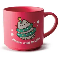 Puckator Kerstmis Pusheen de Kat Grote Porselein Mok