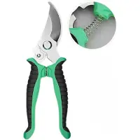 Vixson - Snoeischaar - Roestvrij Staal - Ergonomische Handgreep - Veiligheidsslot - Voor Takken Struiken Planten - CHOPIX
