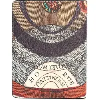 Gattinoni Etui beige / oranje / zwart / wit