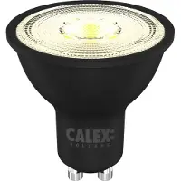 Calex GU10 LED spot | 2700K | Dimbaar | Zwart | 4W (50W) | 3 stuks