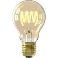 Calex LED lamp E27 | Peer A60 | Sensorlamp dag/nacht | Goud | 2200K | 3.5W (40W)
