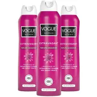 Vogue 3x Parfum Deodorant Extravagant 150 ml