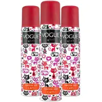 Vogue 3x Girl Parfum Deodorant Cats 100 ml