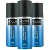 Vogue 3x Anti-transpirant Nordic Blue 150 Ml