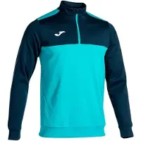 Joma Winner Half Zip Sweatshirt Blauw 9-10 Years Jongen