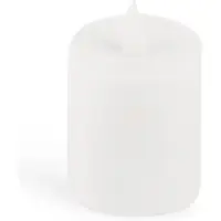 Novaliv LED-kaars buiten witte grafverlichting LED met batterij permanente kaars LED-kaarsen flikkerende vlam permanente brander LED-begraafkaars sfeerverlichting herdenkingskaars