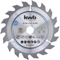 Kwb Cirkelzaagblad hm 130x16 18m I