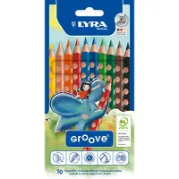 Lyra Groove Kleurpotloden 10-pack