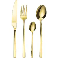 Ambition Bestekset voor 6 personen Como Gold 24-delige geschenkdoos
