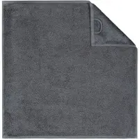 Cawö Keukendoek Solid Anthracite 50 x 50 cm (set van 4)