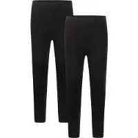 Koko Noko skinny legging - zwart (set van 2) Meisjes Katoen Effen - maat 98