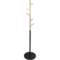 Home Deco Factory Porte-manteau 5 patères H180 cm -