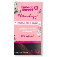 Umberto Giannini Collection Flowerology Vegan Permanent Colour Chestnut Brown 5.34