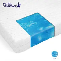 Mister sandman Topdekmatras - gel topper - 140x200x4 cm - comfort plus tijk