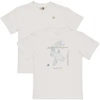LEVV T-shirt met backprint wit Jongens Katoen Ronde hals Backprint - maat 116