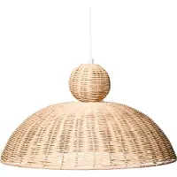 Beliani SUERTE - Hanglamp - Natuurlijk - Rotan