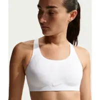 Nike Rival padded sport-bh met ultrahoge ondersteuning - Wit | Maat