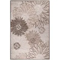 Muratap Binnen en buiten vloerkleed floral outdoor laagpolig tapijt 80x200 cm