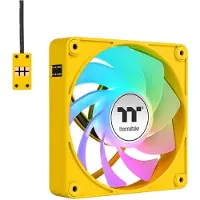Thermaltake CT120 EX Reverse ARGB Sync PC Cooling Fan Bumblebee 3 Pack PC-ventilator Geel (b x h x d) 120 x 120 x 25 mm