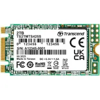 Transcend M.2 2242 SATA III (2000 GB, M.2 2242), SSD