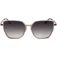 Lacoste Zonnebril L6062S 56/15/145 Transparant blush Bio inj-g820 VROUW L6062S