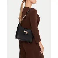 GUESS schoudertas Jane Hobo Bag Black zwart