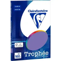 Clairefontaine Violet A4 Gekleurd papier 160 grams (50 vel)