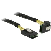 DeLOCK SAS kabel: SFF8087-SFF8087, 0,5m, gehoekt, Interne kabel (PC)