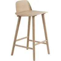 Muuto Nerd barkruk 65 cm. eiken
