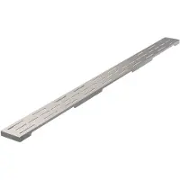Brauer Douchegootrooster StanGrid RVS Standaard tbv Douchegoot STD/W/PS 90x7 cm