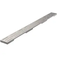 Brauer los standaard rooster 70cm RVS geborsteld