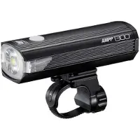 Cateye AMPP1300 Voorlicht - Lumens: 1300 - USB Oplaadbaar - OptiCube Lenstechnologie - 5 Lichtmodi - Zwart