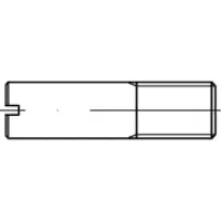 Toolcraft TO-5394708 Tapeind M4 Staal Galvanisch verzinkt 100 stuk(s)