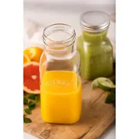 Kilner sap- en sausfles Helder-roestvrij staal, 0,5 L