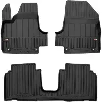 Frogum Geschikt voor Hyundai Ioniq 5 vanaf 2021 - Automatten Set - TPE Rubber - 6 cm Hoge Rand - Geurloos - 3-delig