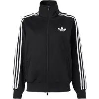 Adidas Sweatvest 'Firebird' zwart / wit