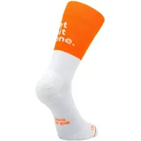 Sporcks Get Shit Done Sokken Oranje Wit, Maat S