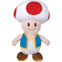 Super Mario Toad - Bros Mini Pluche Knuffel 19 cm