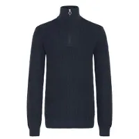 Blend Trui ' BHDENO HALFZIPP ' donkerblauw