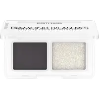 Catrice Diamond Treasures Cream to Powder Eyeshadow Oogschaduwpalette 3 g Nr. 030 - Smokey Diamond