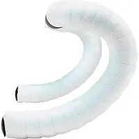 Supacaz Suave Gel White Hanger Tape Black Cap