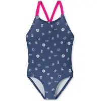 Schiesser Badpak ' Aqua Kids ' donkerblauw