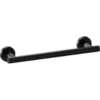 Brauer Handdoekrek 30cm mat zwart