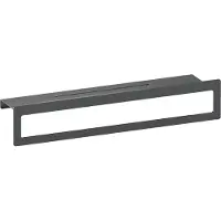 Brauer Brushed Edition handdoekrek met planchet RVS geborsteld PVD