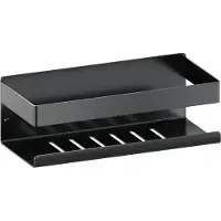 Brauer Gunmetal Edition doucherek 23cm gunmetal geborsteld PVD