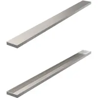 Brauer los multifunctioneel tegelinlegrooster 80cm RVS geborsteld