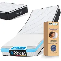 Arensberger Pocketveren Matras EMILIA – 120cm x 200cm x 23cm – 7-Zones Ergonomisch Comfort met Pocketveren en Geavanceerde Ondersteuning voor een Optimale Slaapkwaliteit