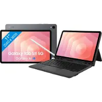 Samsung Galaxy Tab S11 11 inch 512GB Wifi + 5G Grijs + BlueBuilt Toetsenbord Hoes AZERTY