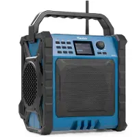 Audizio Jobsite XL bouwradio - Met Bluetooth, FM en DAB+ radio -